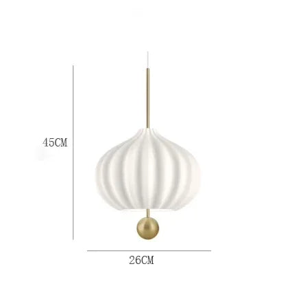 Bauhaus Pendelleuchte aus Weißem Glas