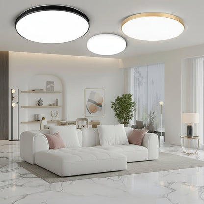Ultraflache LED-Deckenleuchte IP44 für Bad und Küche