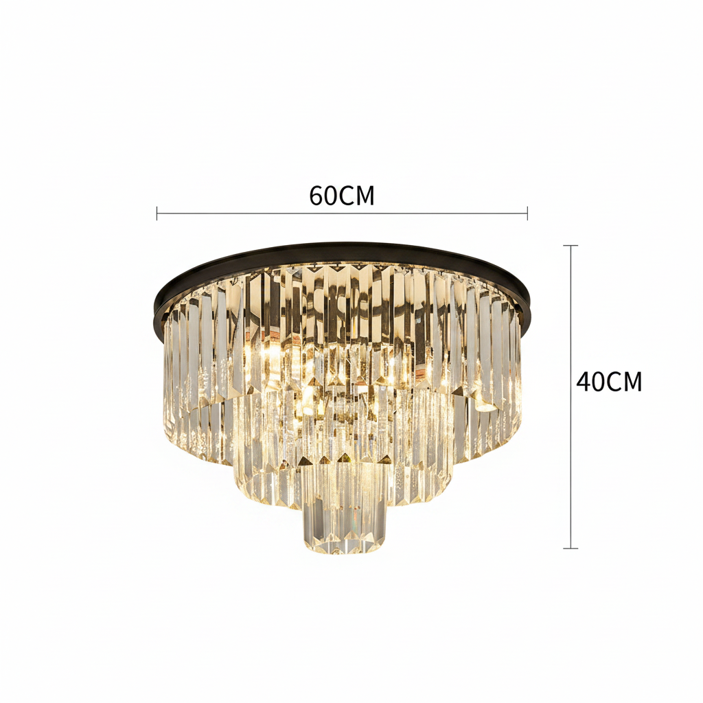 Italienischer Designer-Kristallleuchter