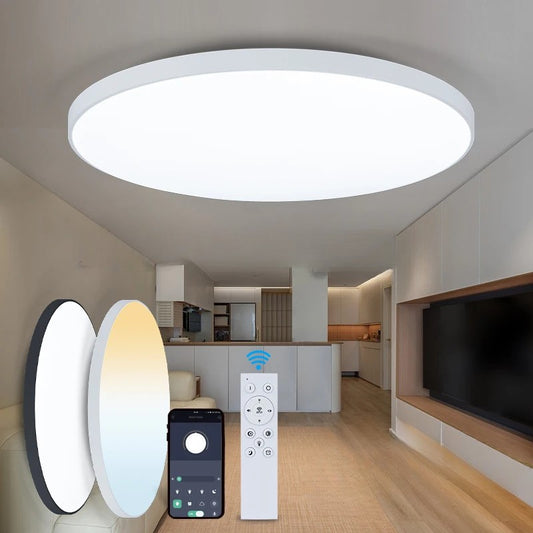 Intelligente LED-Deckenleuchte mit App-Steuerung