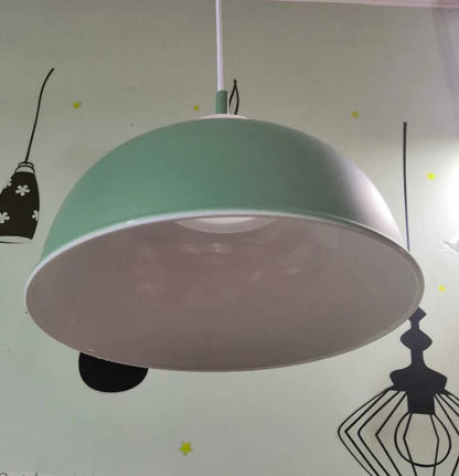 Moderne Farbige Pendelleuchte aus Aluminium