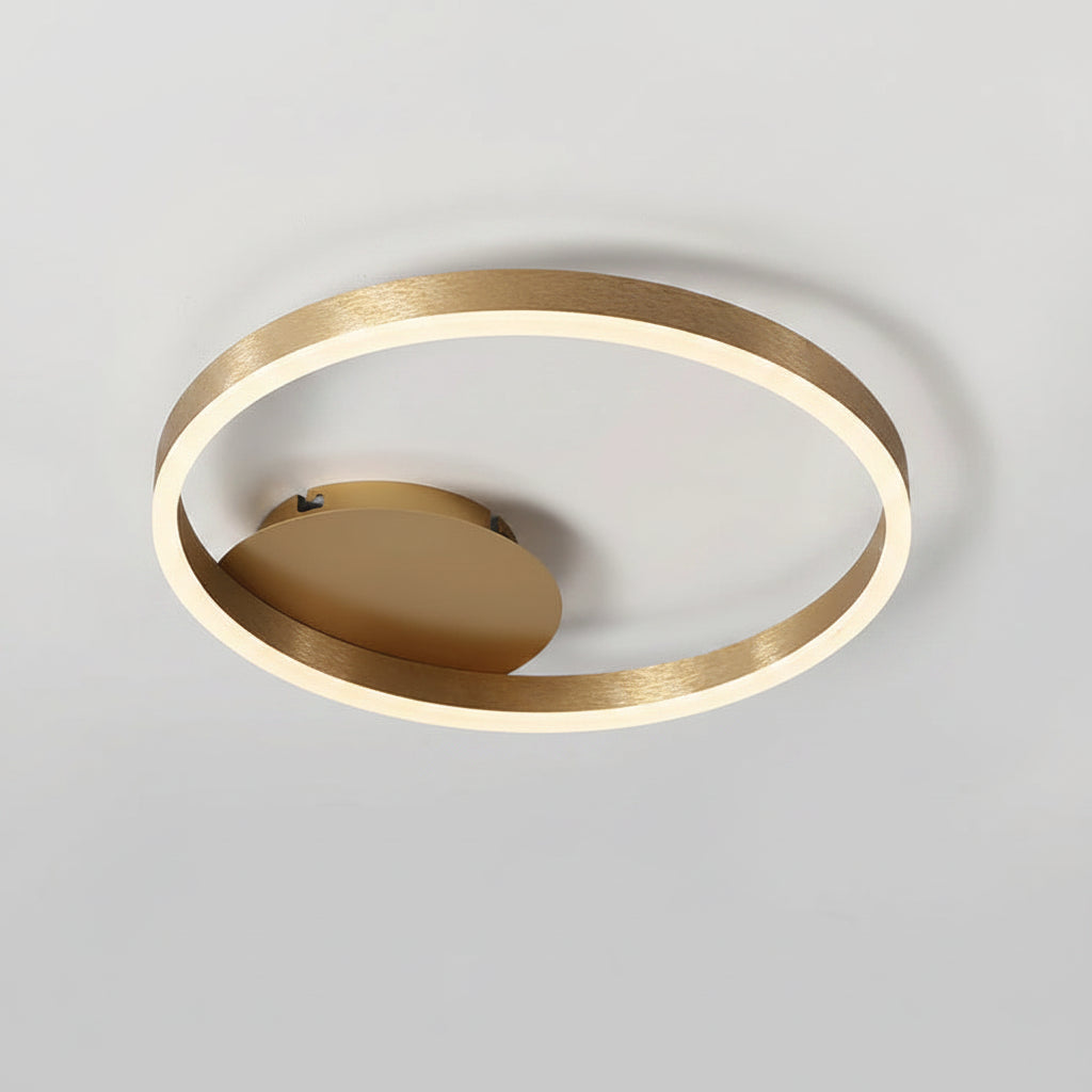 Nordischer LED-Ring-Kronleuchter