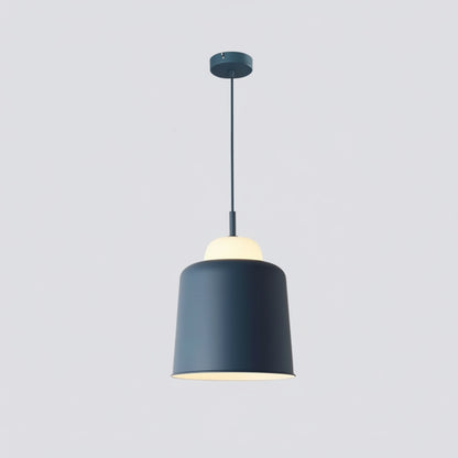 Moderne Farbige Pendelleuchte aus Aluminium