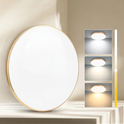 Ultraflache LED-Deckenleuchte IP44 für Bad und Küche