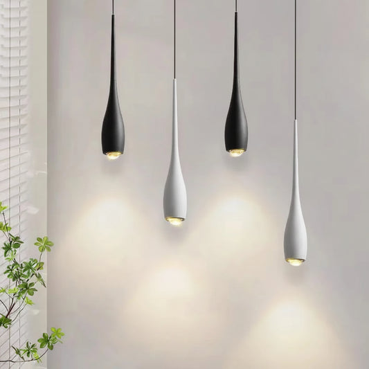 Minimalistische LED-Pendelleuchte mit Touch-Steuerung