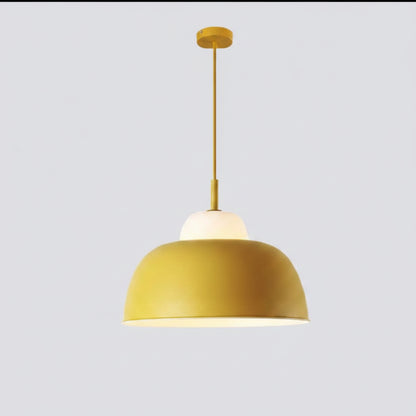 Moderne Farbige Pendelleuchte aus Aluminium