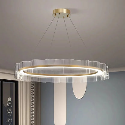 Luxuriöser Moderner LED-Kronleuchter