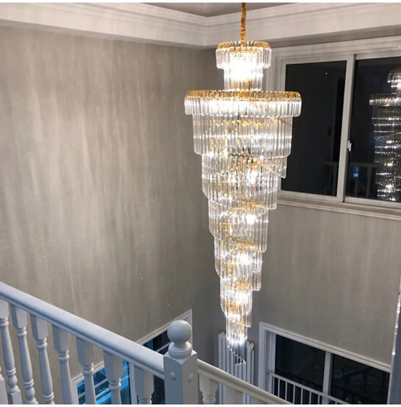 Luxuriöser Kristall-Kronleuchter für Villen und Lofts