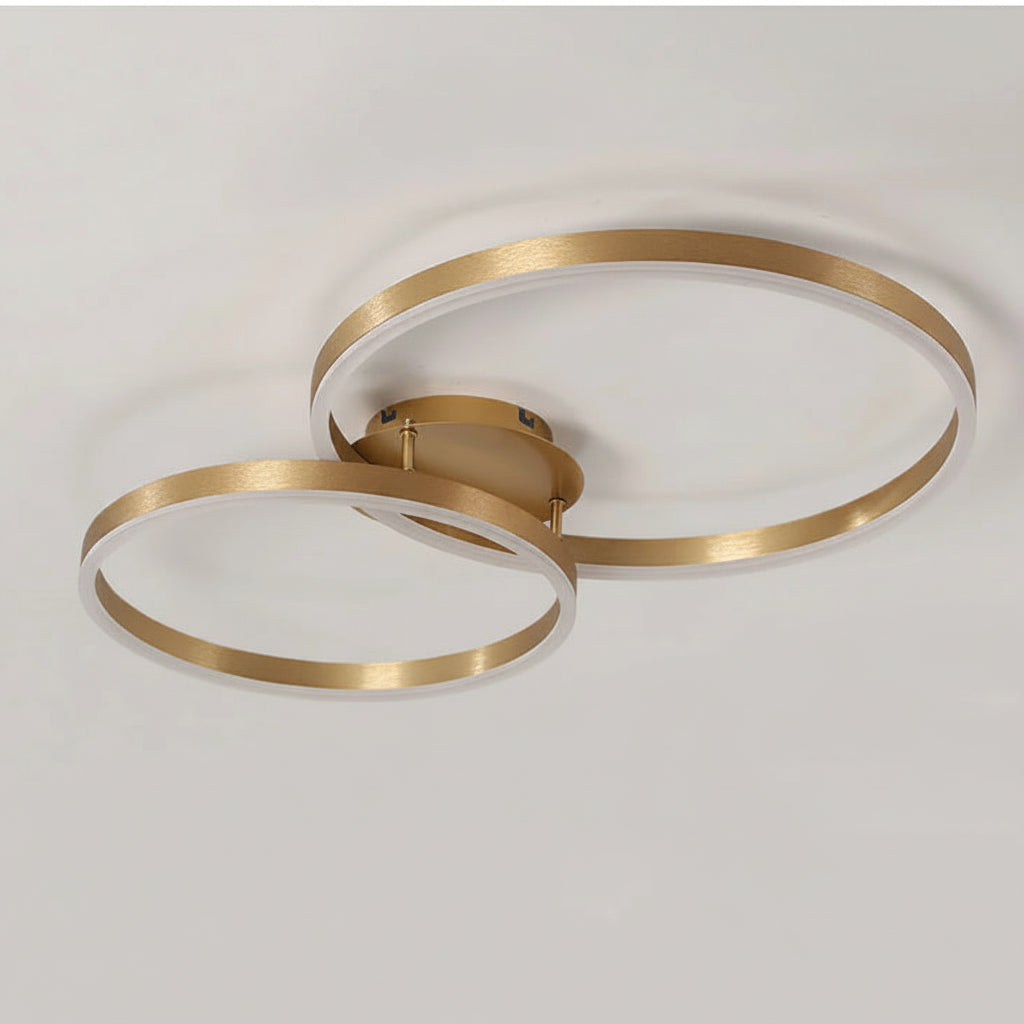 Nordischer LED-Ring-Kronleuchter