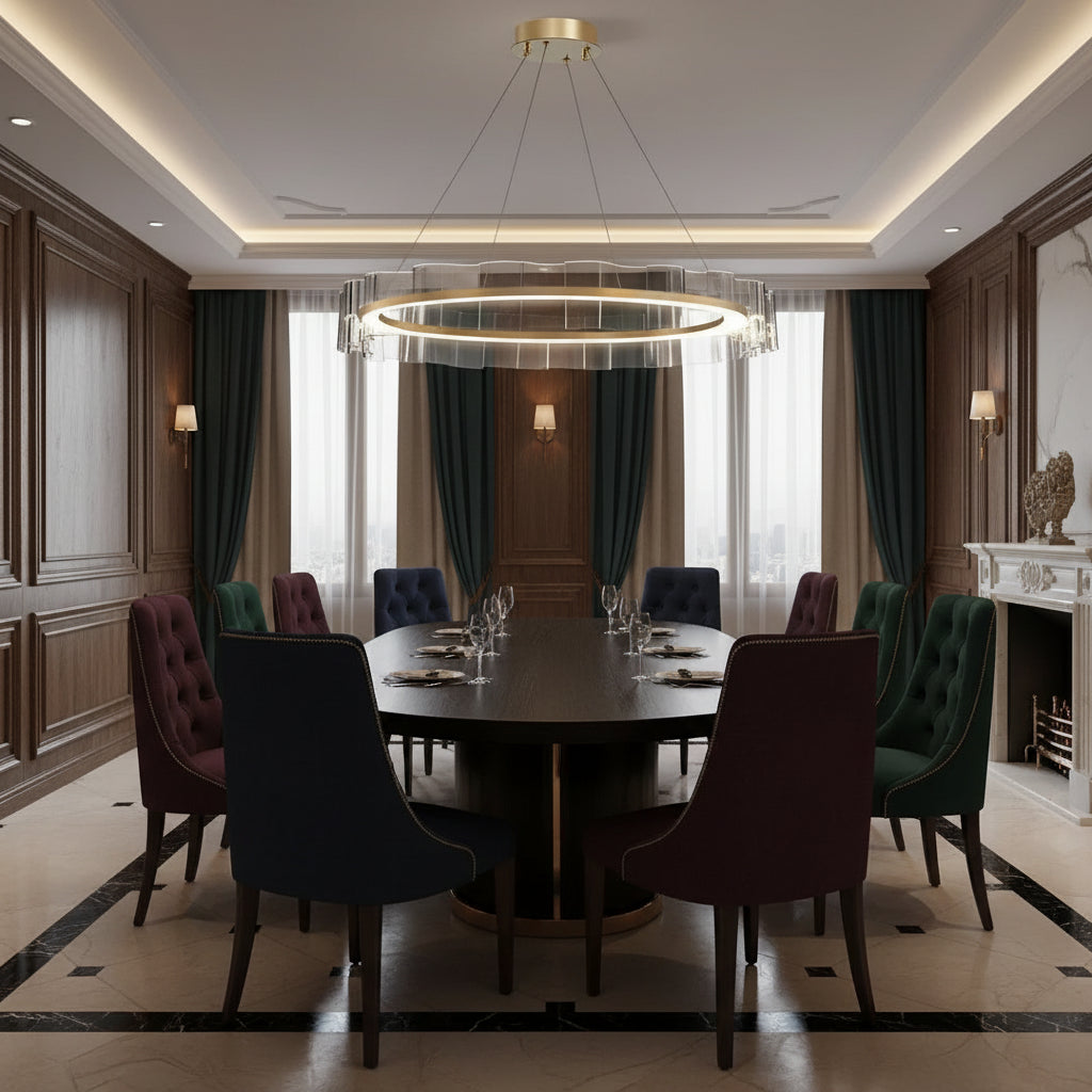 Luxuriöser Moderner LED-Kronleuchter