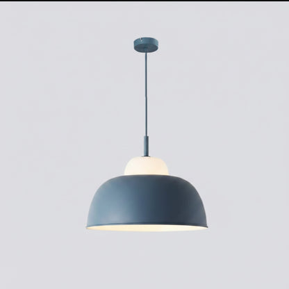 Moderne Farbige Pendelleuchte aus Aluminium