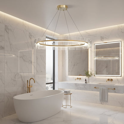 Luxuriöser Moderner LED-Kronleuchter