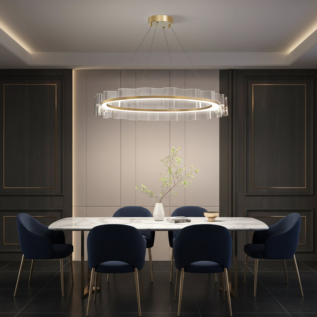Luxuriöser Moderner LED-Kronleuchter