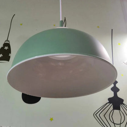 Moderne Farbige Pendelleuchte aus Aluminium