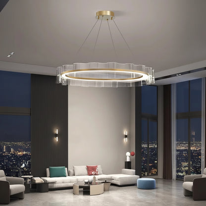 Luxuriöser Moderner LED-Kronleuchter