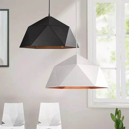 Industrielle Loft-Pendelleuchte aus Metall