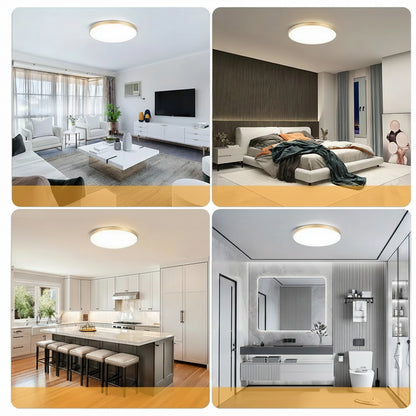 Ultraflache LED-Deckenleuchte IP44 für Bad und Küche