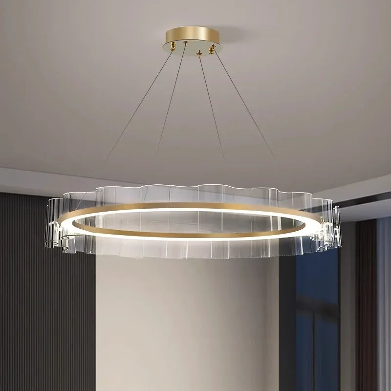 Luxuriöser Moderner LED-Kronleuchter