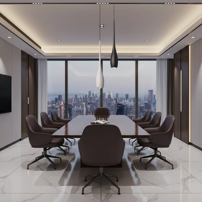 Minimalistische LED-Pendelleuchte mit Touch-Steuerung