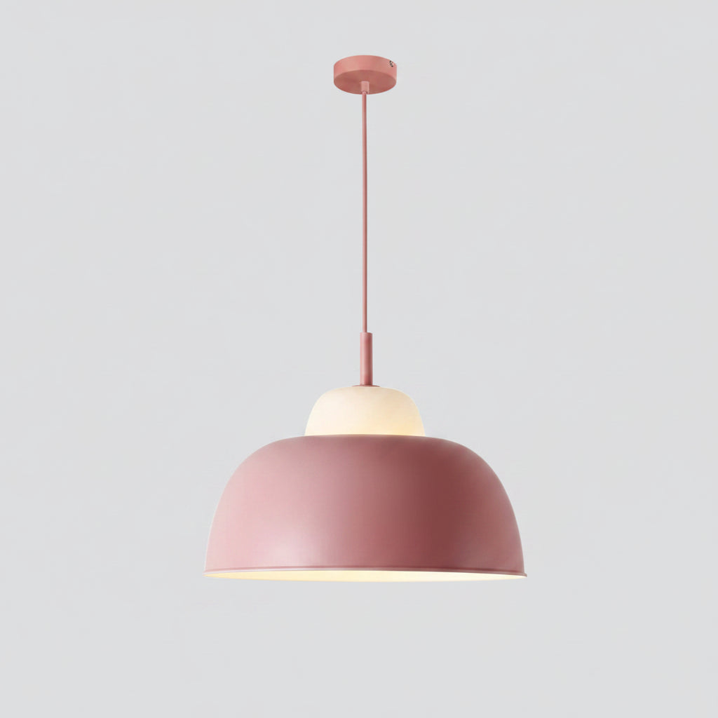 Moderne Farbige Pendelleuchte aus Aluminium