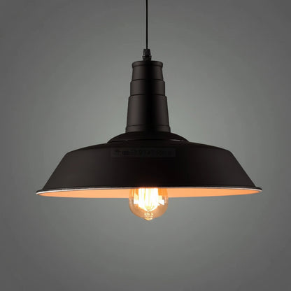 Industrielle Retro-Pendelleuchte aus Aluminium