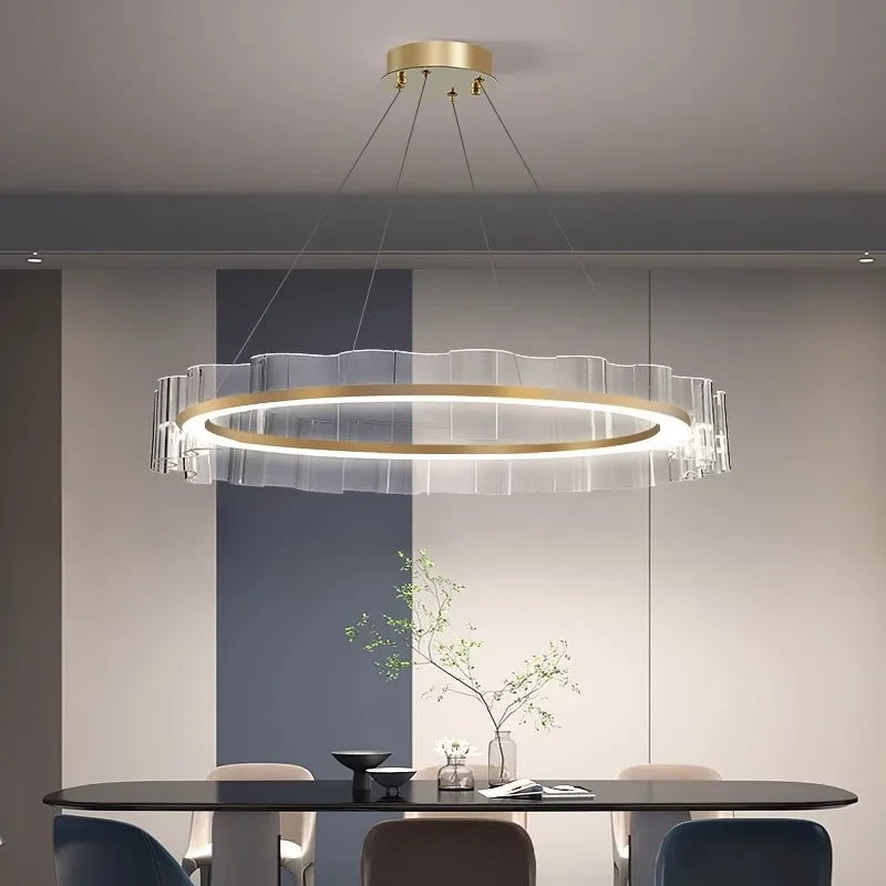 Luxuriöser Moderner LED-Kronleuchter