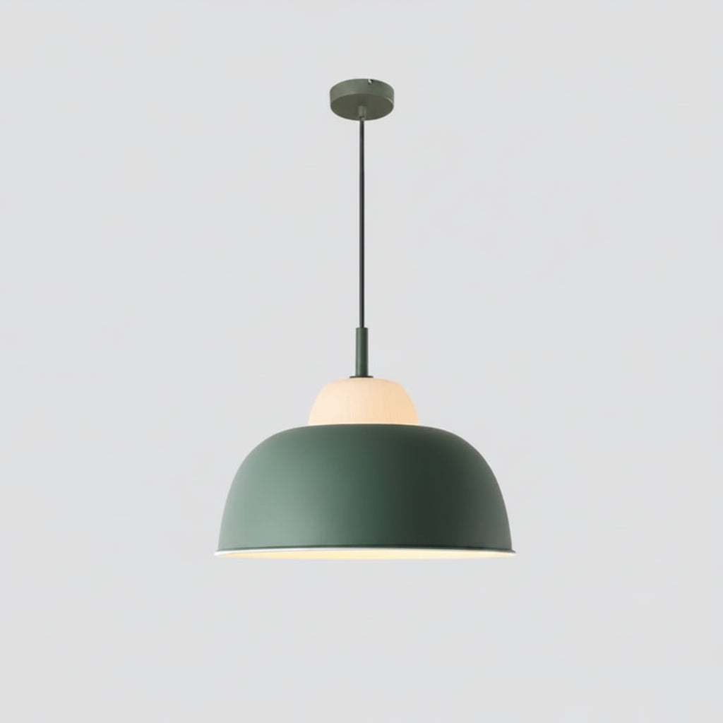 Moderne Farbige Pendelleuchte aus Aluminium