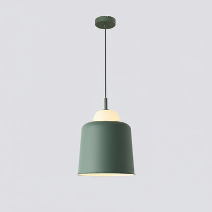 Moderne Farbige Pendelleuchte aus Aluminium