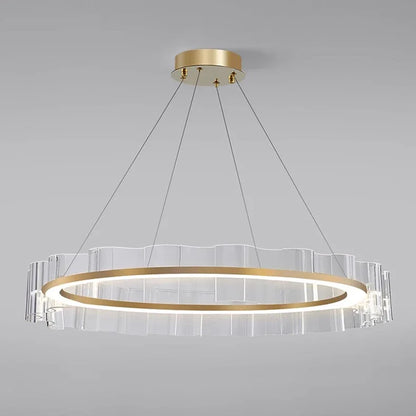 Luxuriöser Moderner LED-Kronleuchter
