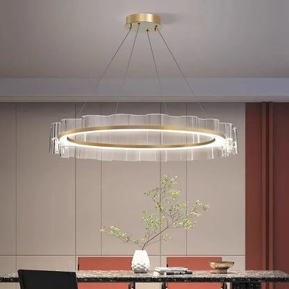 Luxuriöser Moderner LED-Kronleuchter